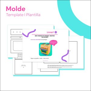 Mini Fogão de Brinquedo – Molde Digital