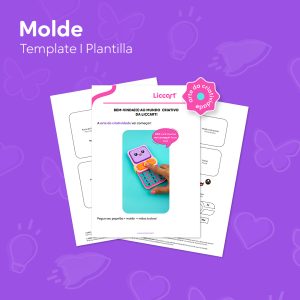 Celular Fofo que Abre e Fecha  –  Molde Digital