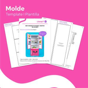 Mini Geladeira Infantil de 3 Portas  –  Molde Digital